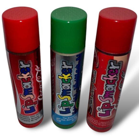 Bonne Bell Lip Smackers Coca Cola Black Cherry Vanilla, Original, Sprite 3 pc - Picture 4 of 7